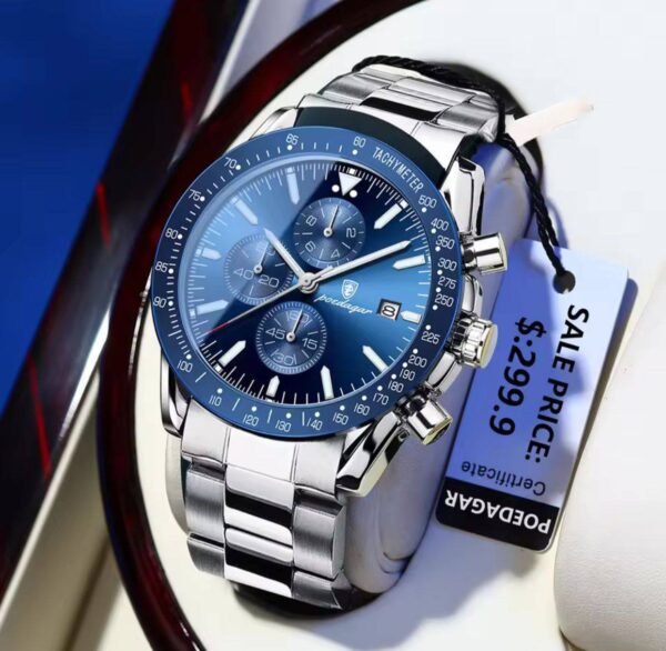 POEDAGAR CHRONOGRAPH GENTS WATCH - Image 3
