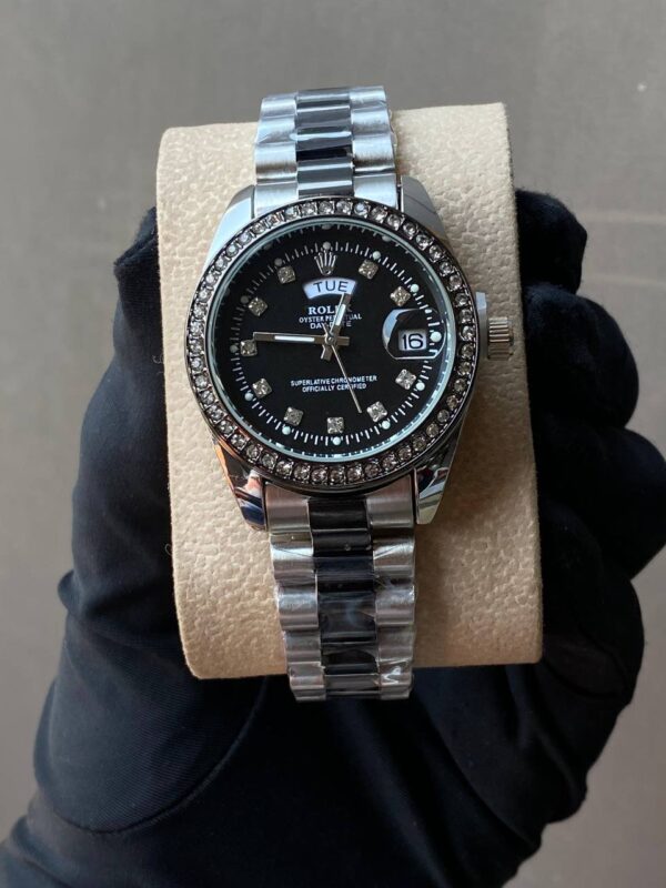 ROLEX ICED LADIES WATCH - Image 5
