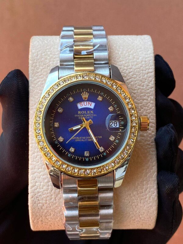 ROLEX ICED LADIES WATCH - Image 3