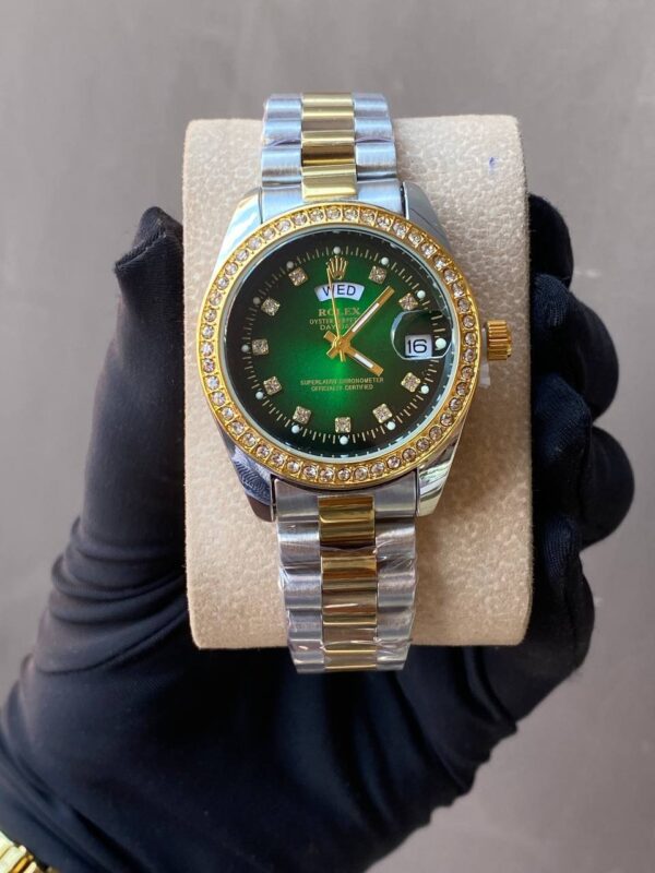 ROLEX ICED LADIES WATCH - Image 2