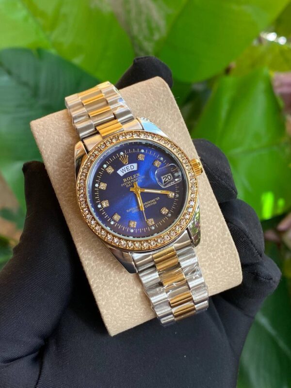 ROLEX ICED LADIES WATCH - Image 8