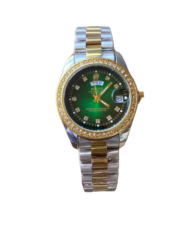 ROLEX ICED LADIES WATCH