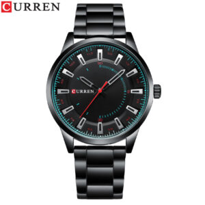 CURREN Top Brand Luxury Fashion Watches Men New Stainless Steel Waterproof Wristwatch Quartz Clock Male 8406
