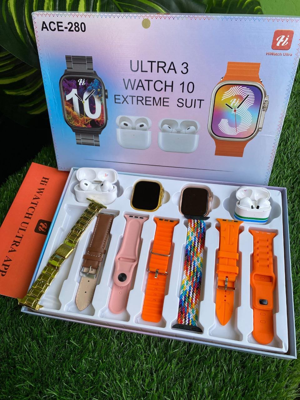 NEW ULTRA 3 WATCH 1P EXTREME SUITE COUPLE SMARTWATCH SET